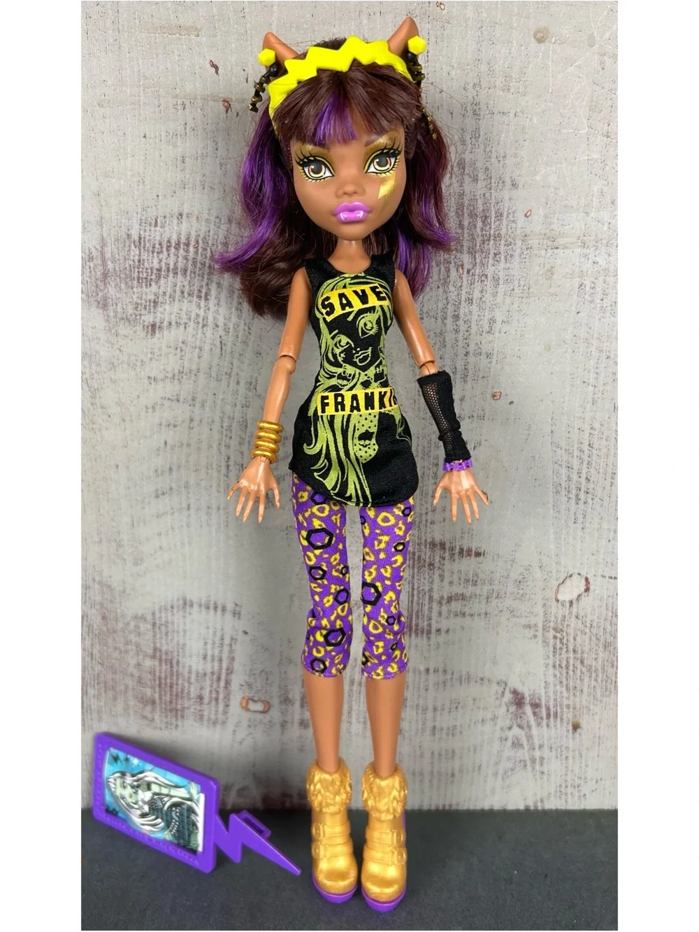 Monster High Clawdeen Wolf Save Frankie Doll
